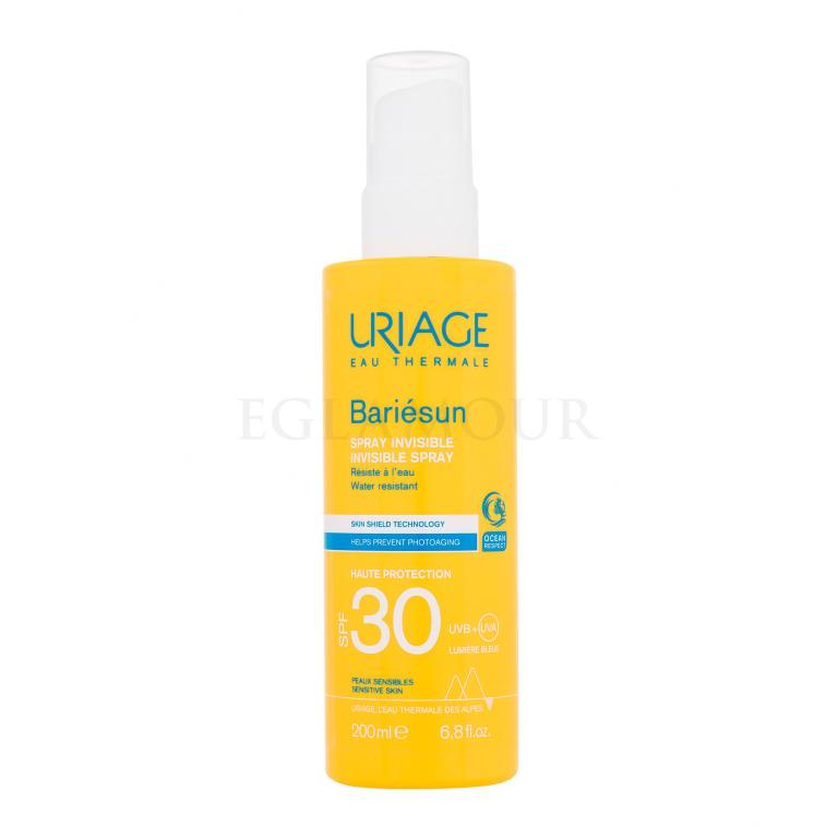 Uriage Bariésun Invisible Spray SPF30 Preparat do opalania ciała 200 ml