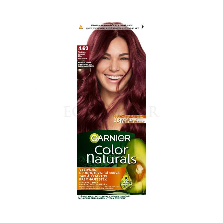 Garnier Color Naturals Farba do włosów dla kobiet 40 ml Odcień 4.62 Sweet Cherry