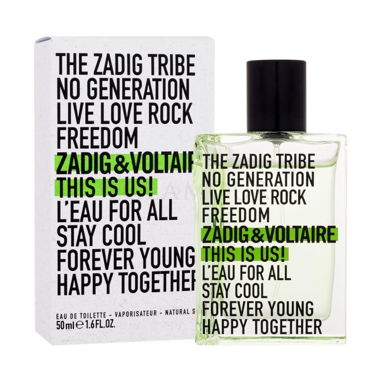 Zadig &amp; Voltaire This Is Us! L&#039;Eau For All Woda toaletowa 50 ml