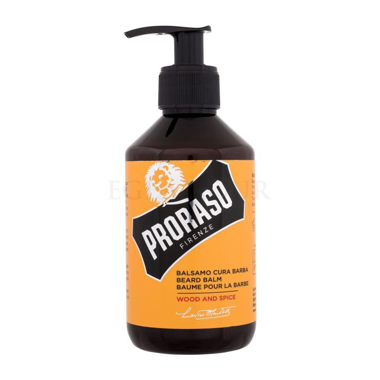 PRORASO Wood &amp; Spice Beard Balm Balsam na wąsy dla mężczyzn 300 ml