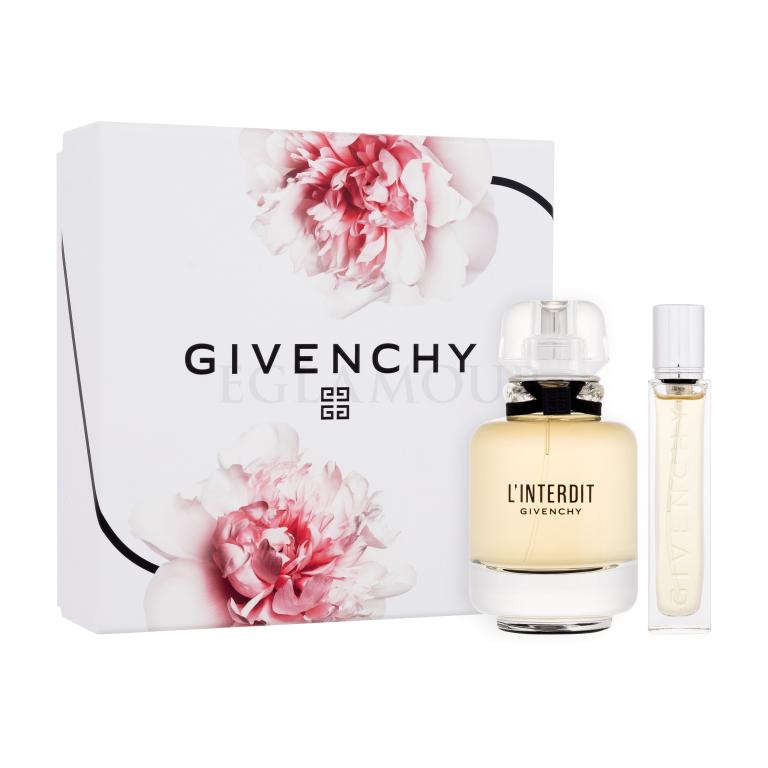 Givenchy L&#039;Interdit Zestaw woda perfumowana 50 ml + woda perfumowana 12,5 ml Uszkodzone pudełko