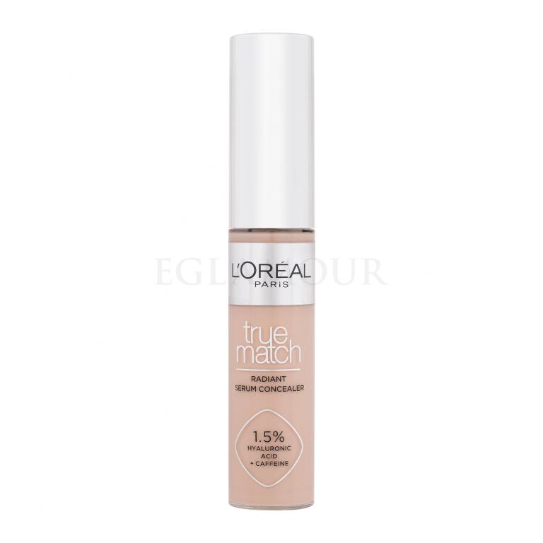 L'Oréal Paris True Match Radiant Serum Concealer Korektor dla kobiet 11 ml Odcień 1.5N