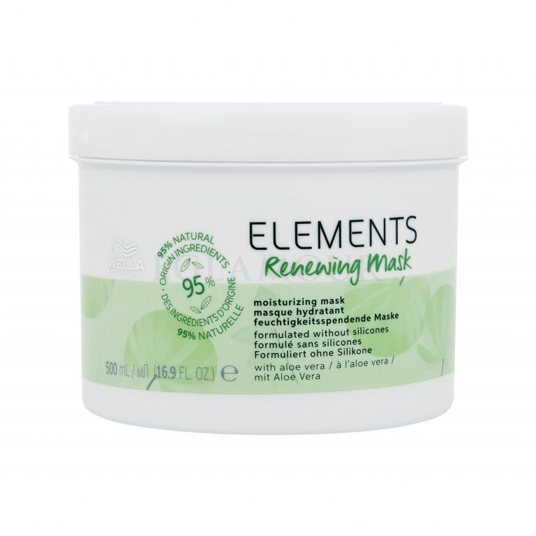 Wella Professionals Elements Renewing Mask Maska do włosów dla kobiet 500 ml