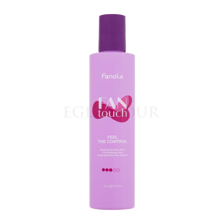 Fanola Fan Touch Feel The Control Utrwalenie fal i loków dla kobiet 200 ml