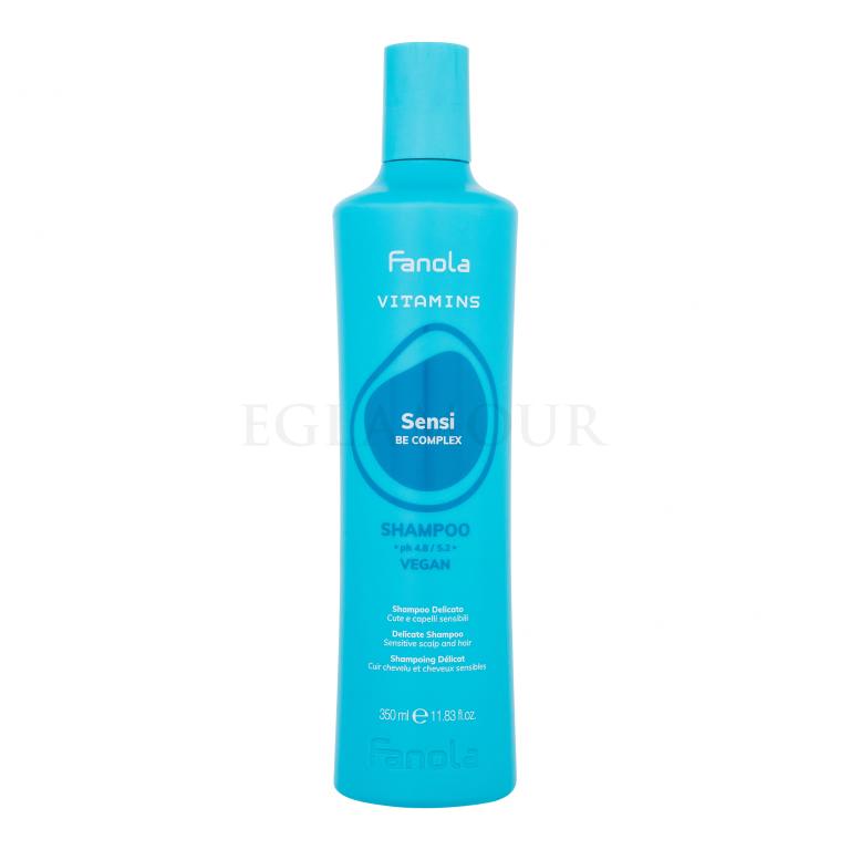 Fanola Vitamins Sensi Shampoo Szampon do włosów dla kobiet 350 ml
