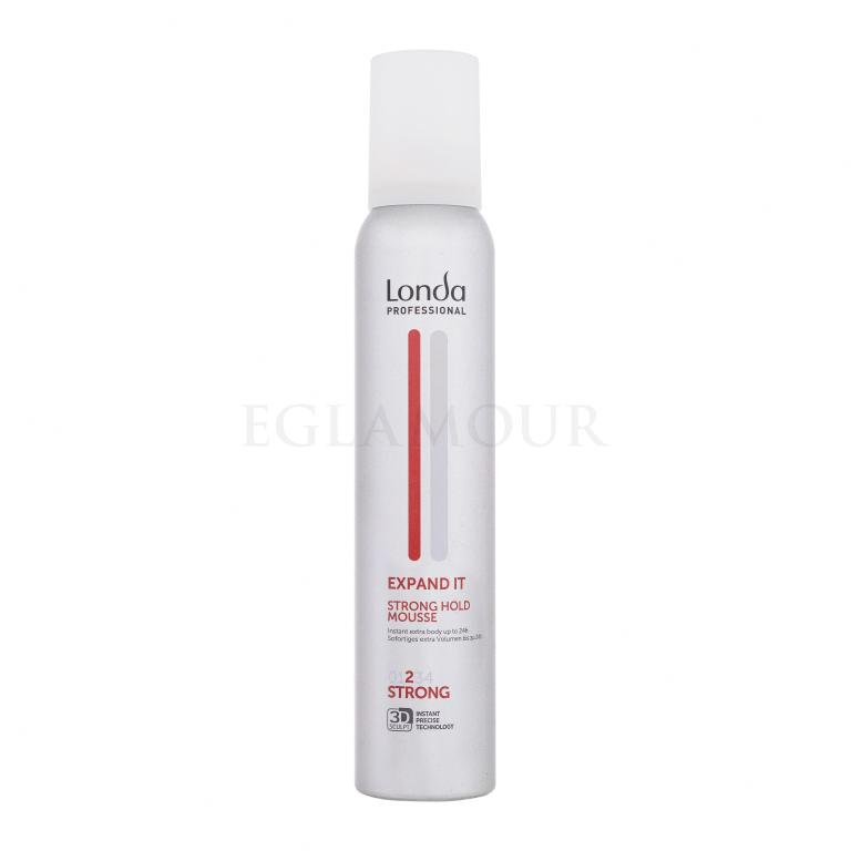 Londa Professional Expand It Strong Hold Mousse Pianka do włosów dla kobiet 200 ml