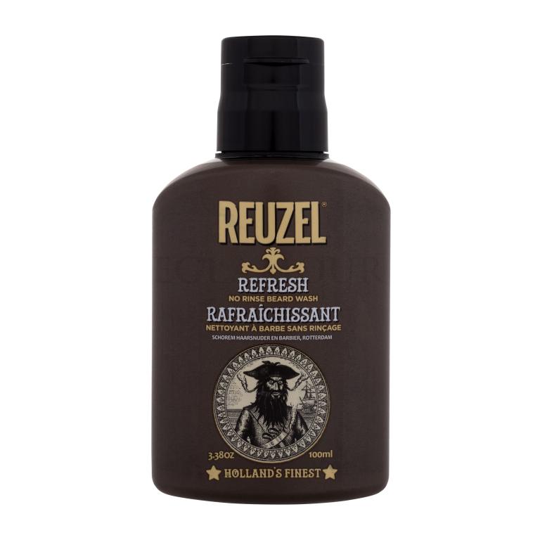 Reuzel Refresh No Rinse Beard Wash Szampon do zarostu dla mężczyzn 100 ml