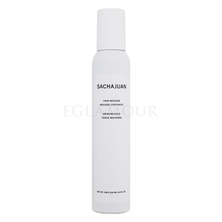 Sachajuan Hair Mousse Medium Hold Pianka do włosów 200 ml