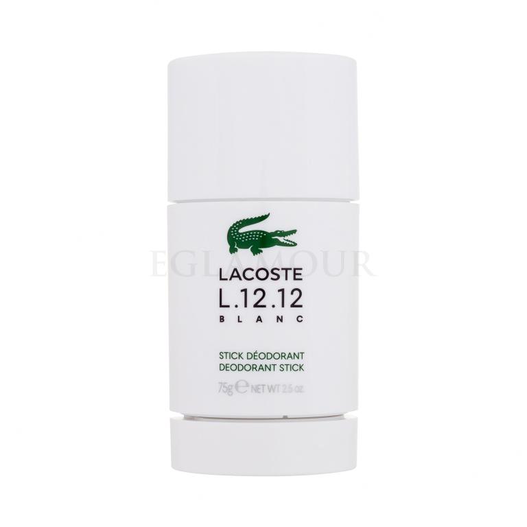 Lacoste L.12.12 Blanc Dezodorant dla mężczyzn 75 ml