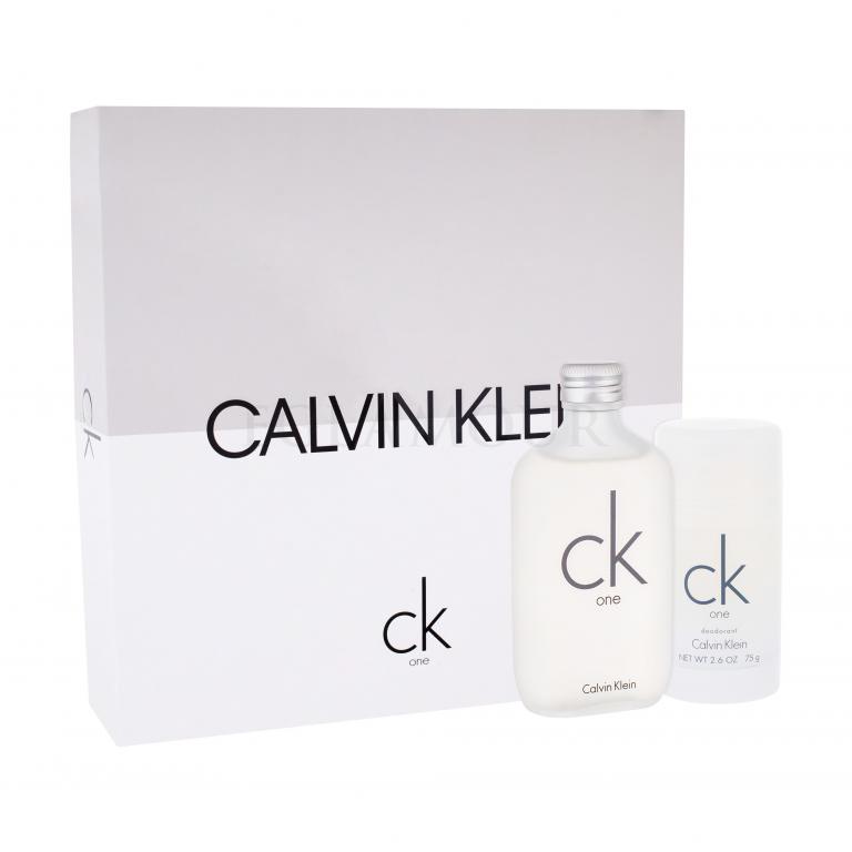 Calvin Klein CK One Zestaw Edt 100ml + 75ml deo stick