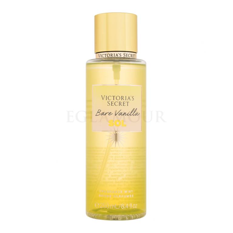 Victoria´s Secret Bare Vanilla Sol Spray do ciała dla kobiet 250 ml