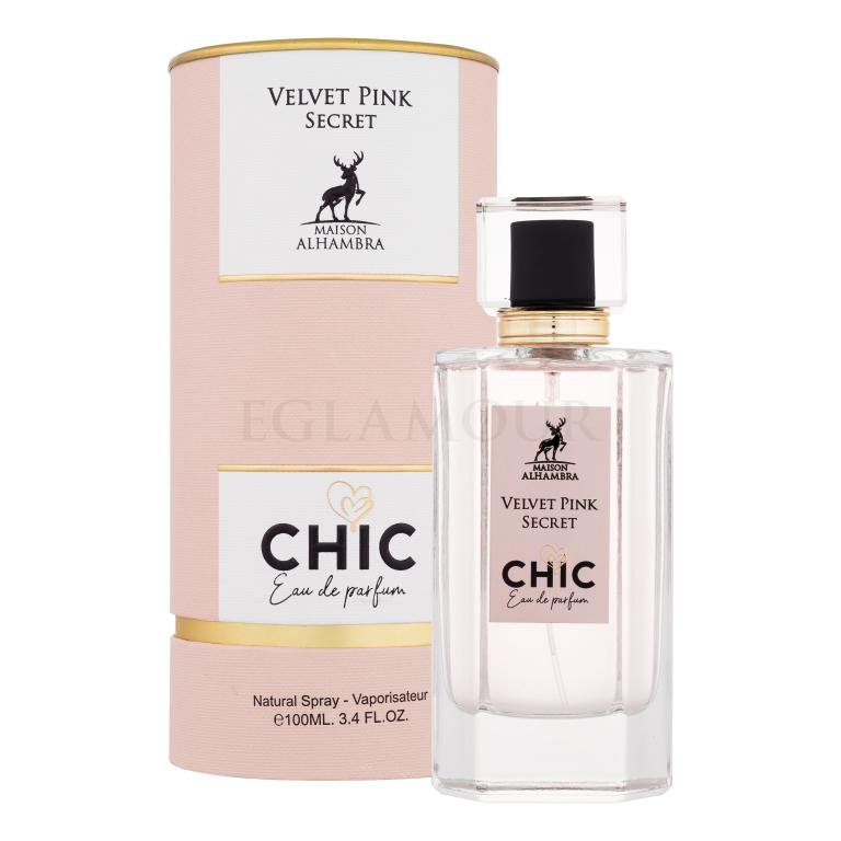 Maison Alhambra Chic Velvet Pink Secret Woda perfumowana dla kobiet 100 ml