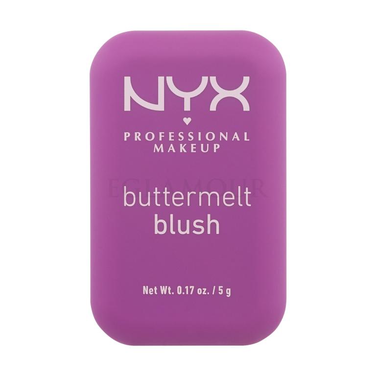 NYX Professional Makeup Buttermelt Blush Róż dla kobiet 5 g Odcień 12 All The Butta