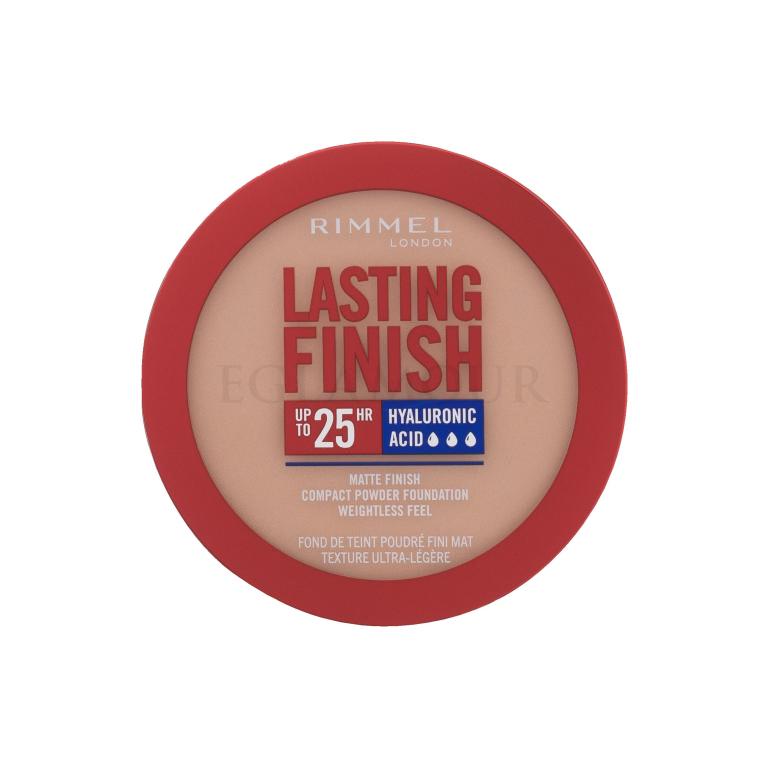 Rimmel London Lasting Finish 25H Compact Powder Foundation SPF20 Podkład dla kobiet 7 g Odcień 007 Golden Beige
