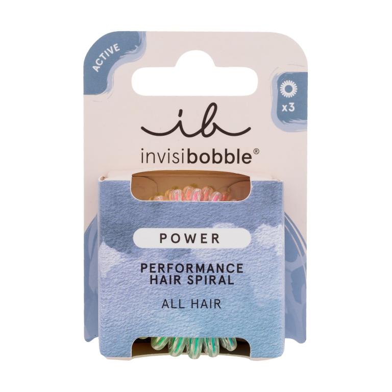 Invisibobble Power Performance Hair Spiral Gumka do włosów dla kobiet Odcień Magic Rainbow Zestaw
