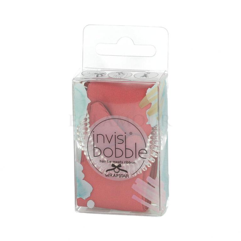 Invisibobble Wrapstar Hair Tie Gumka do włosów dla kobiet 1 szt Odcień Machu Peachu