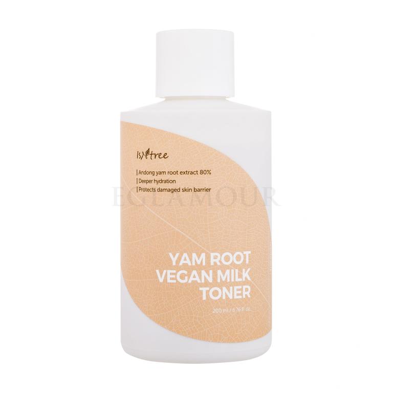 Isntree Yam Root Vegan Milk Toner Wody i spreje do twarzy dla kobiet 200 ml