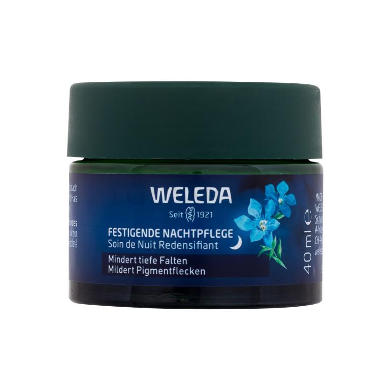 Weleda Blue Gentian &amp; Edelweiss Contouring Night Cream Krem na noc dla kobiet 40 ml