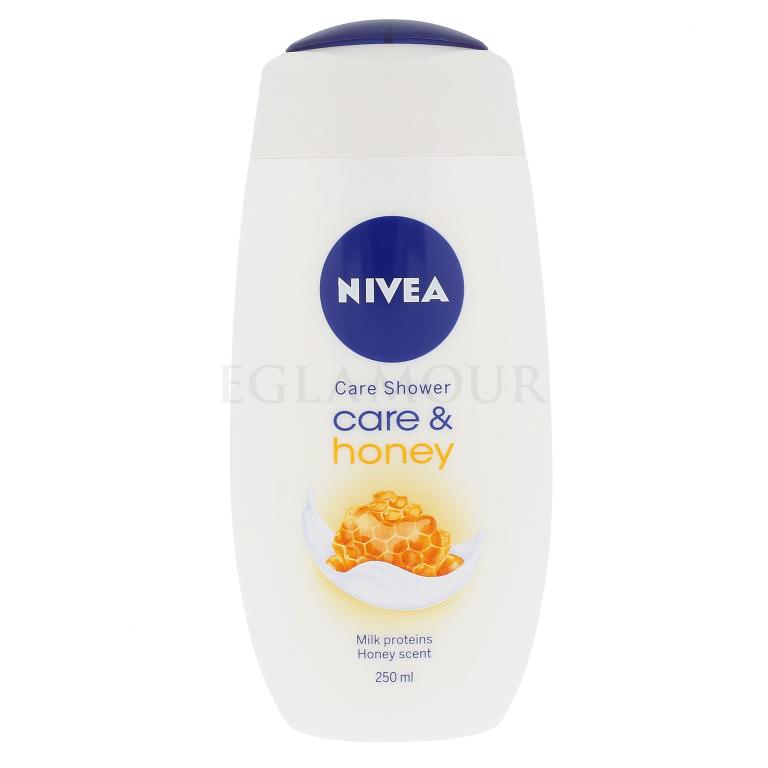 Nivea Care &amp; Honey Krem pod prysznic dla kobiet 250 ml