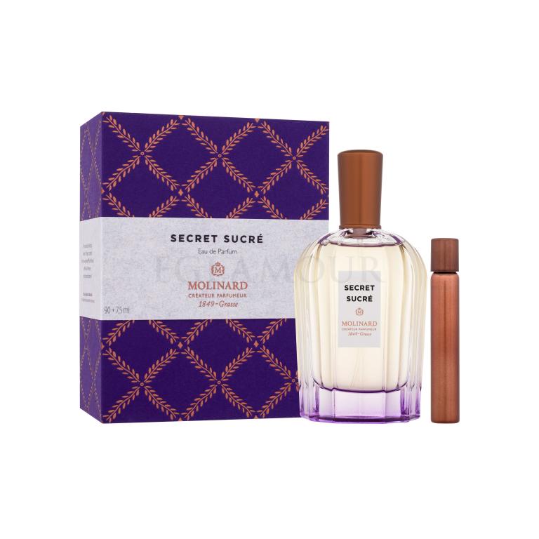 Molinard La Collection Privée Secret Sucré Zestaw woda perfumowana 90 ml + dezodorant w kulce 7,5 ml