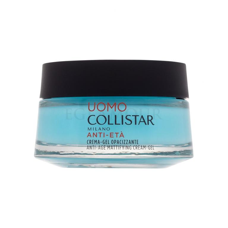 Collistar Uomo Anti-Age Mattifying Cream-Gel Żel do twarzy dla mężczyzn 50 ml