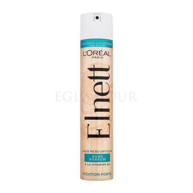L'Oréal Paris Elnett Micro-Diffusion Hairspray Fragrance Free Lakier do włosów dla kobiet 300 ml