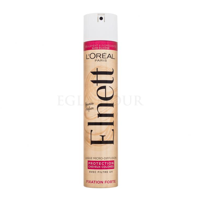L'Oréal Paris Elnett Micro-Diffusion Hairspray Protection Colored Hair Lakier do włosów dla kobiet 300 ml