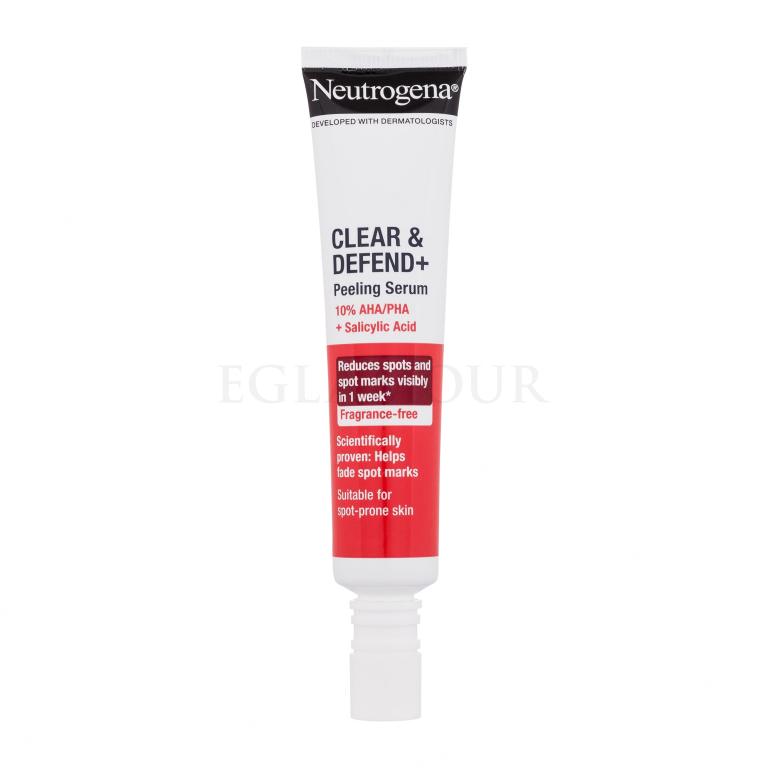 Neutrogena Clear &amp; Defend+ Peeling Serum Serum do twarzy 30 ml