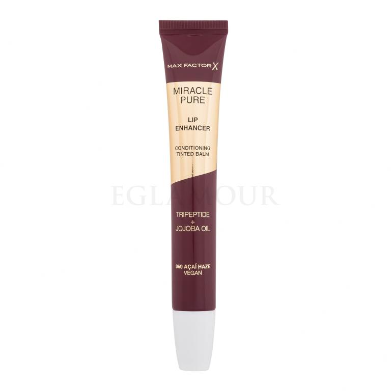 Max Factor Miracle Pure Lip Enhancer Balsam do ust dla kobiet 12 ml Odcień 060 Acai Haze
