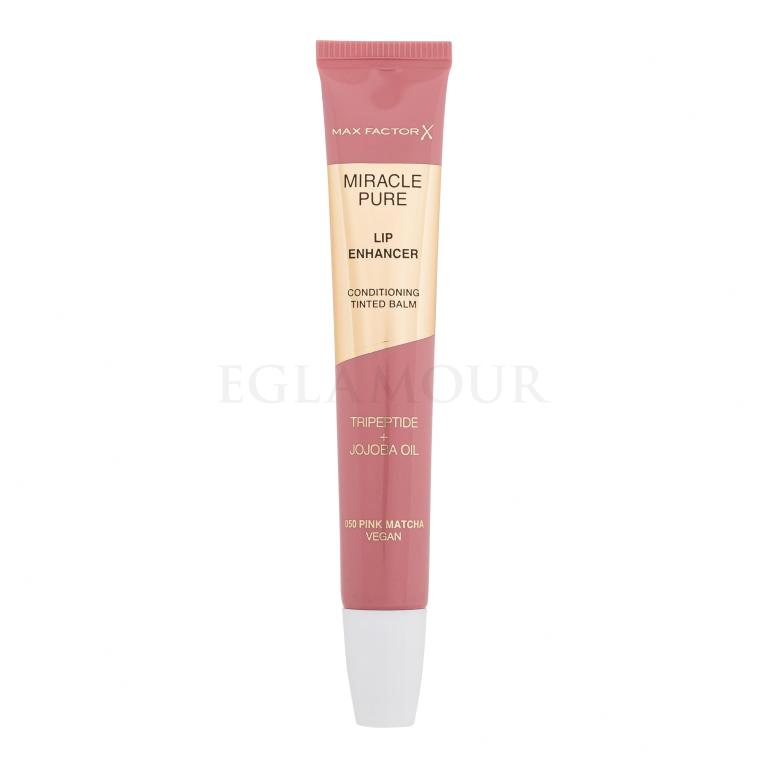 Max Factor Miracle Pure Lip Enhancer Balsam do ust dla kobiet 12 ml Odcień 050 Pink Matcha
