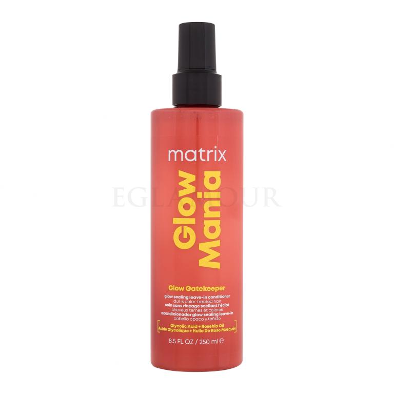 Matrix Glow Mania Glow Gatekeeper Leave-In Conditioner Pielęgnacja bez spłukiwania dla kobiet 250 ml