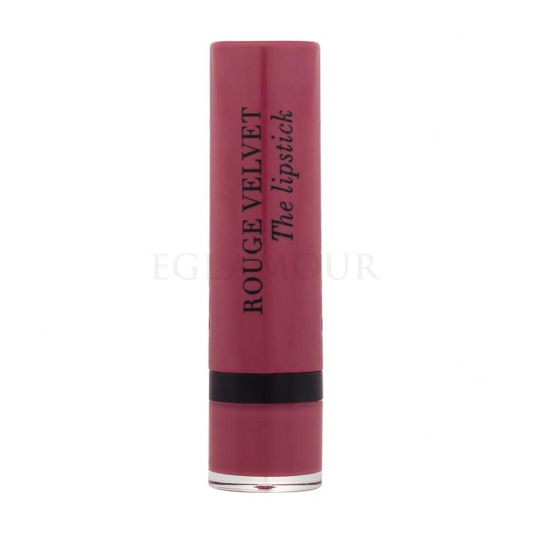 BOURJOIS Paris Rouge Velvet The Lipstick Pomadka dla kobiet 2,4 g Odcień 54 Cherry D’Amour