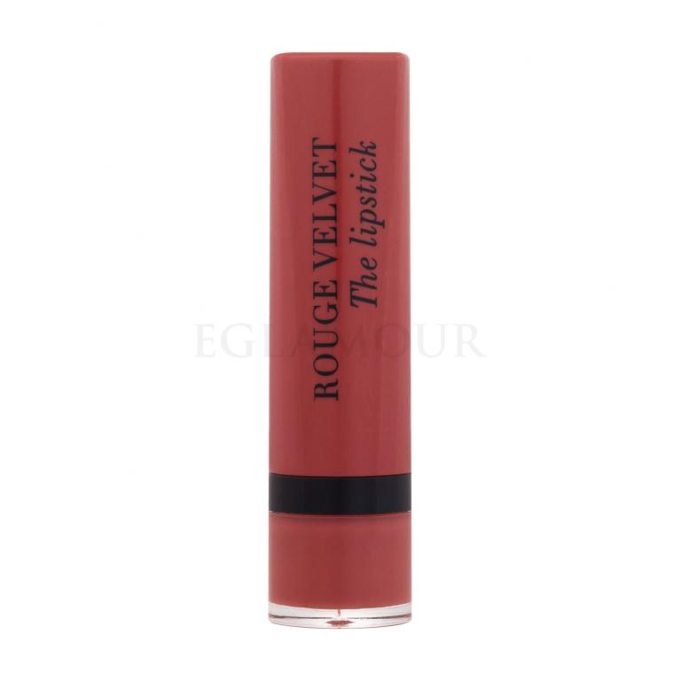 BOURJOIS Paris Rouge Velvet The Lipstick Pomadka dla kobiet 2,4 g Odcień 50 Rouge Tatin