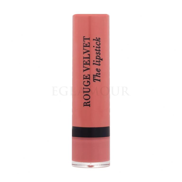 BOURJOIS Paris Rouge Velvet The Lipstick Pomadka dla kobiet 2,4 g Odcień 49 Maca’Rose
