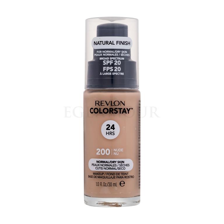 Revlon Colorstay Normal Dry Skin SPF20 Podkład dla kobiet 30 ml Odcień 200 Nude