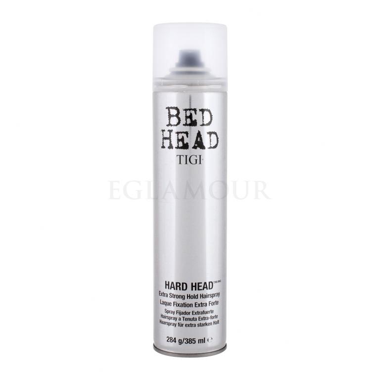 Tigi Bed Head Hard Head Extra Strong Hold Lakier do włosów dla kobiet 385 ml uszkodzony flakon