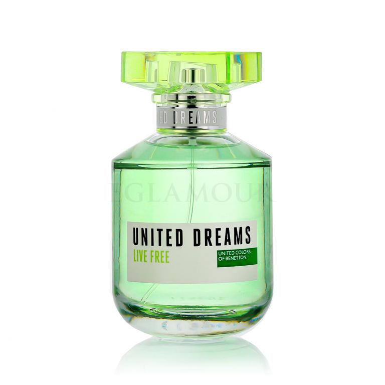 Benetton United Dreams Live Free Woda toaletowa dla kobiet 80 ml