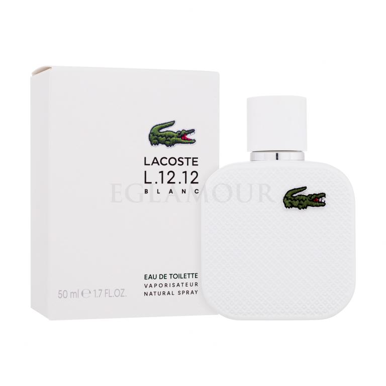 Lacoste L.12.12 Blanc Woda toaletowa dla mężczyzn 50 ml