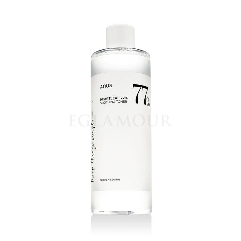 Anua Heartleaf Soothing Toner Wody i spreje do twarzy 500 ml