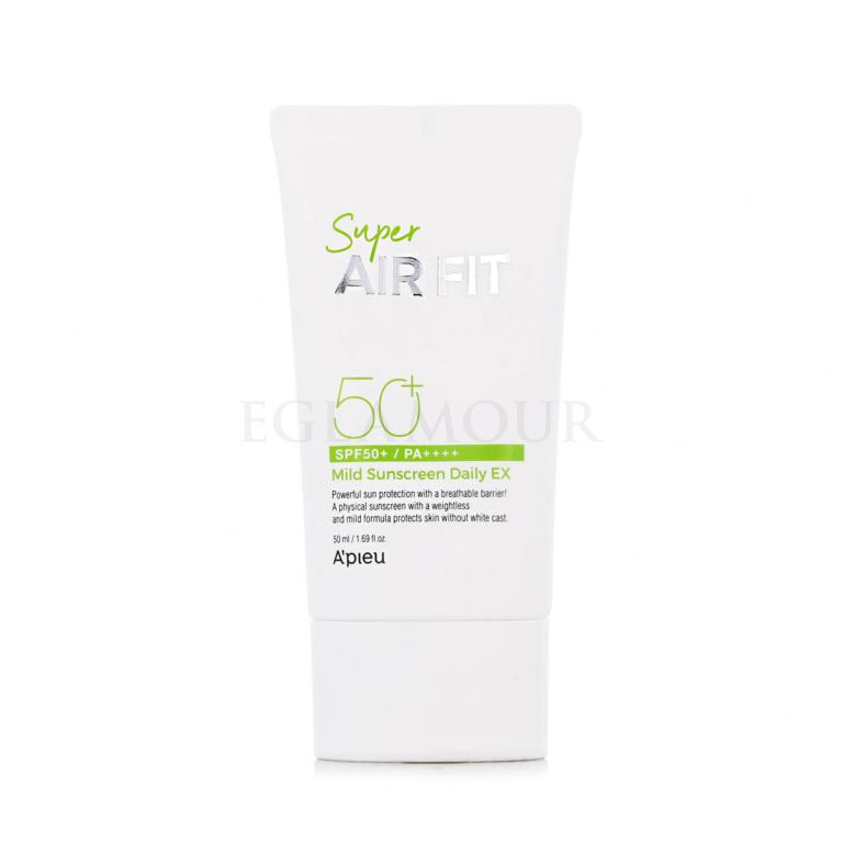 A'pieu Super Air Fit Mild Sunscreen Daily SPF50+ Preparat do opalania twarzy 50 ml