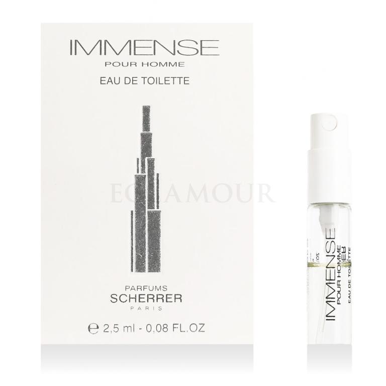 Jean Louis Scherrer Immense Woda toaletowa dla mężczyzn 2,5 ml próbka