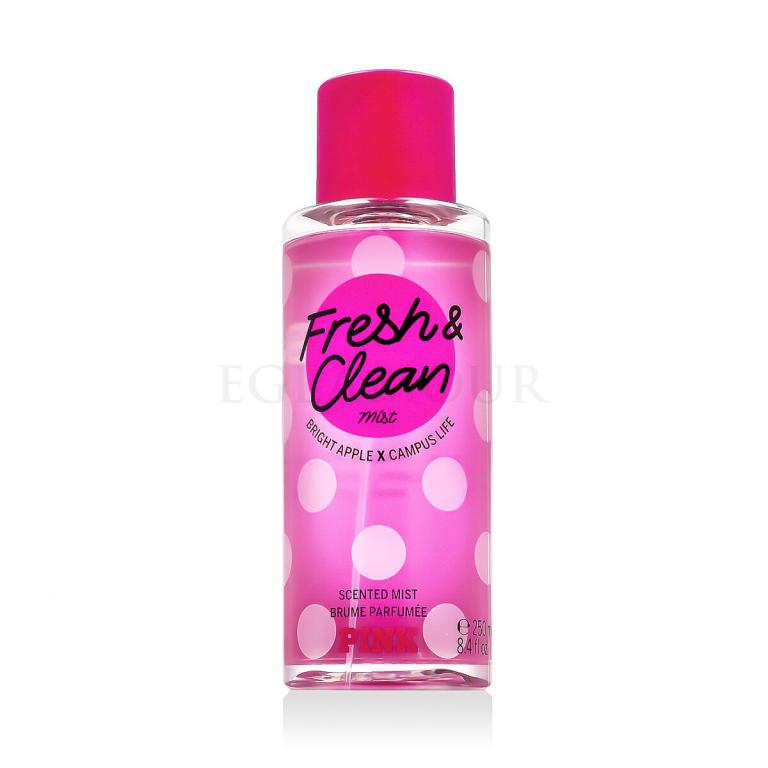 Pink Fresh &amp; Clean Spray do ciała dla kobiet 250 ml