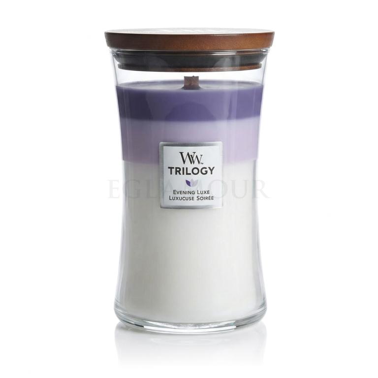 WoodWick Trilogy Evening Luxe Świeczka zapachowa 610 g