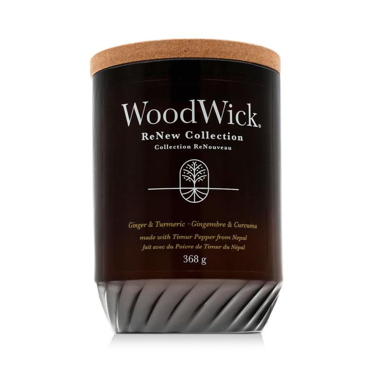 WoodWick ReNew Collection Ginger &amp; Turmeric Świeczka zapachowa 368 g