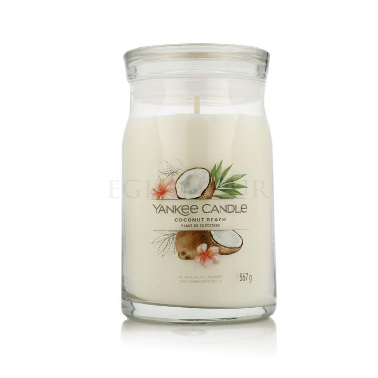 Yankee Candle Signature Coconut Beach Świeczka zapachowa 567 g