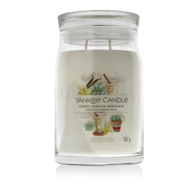 Yankee Candle Signature Sweet Vanilla Horchata Świeczka zapachowa 567 g