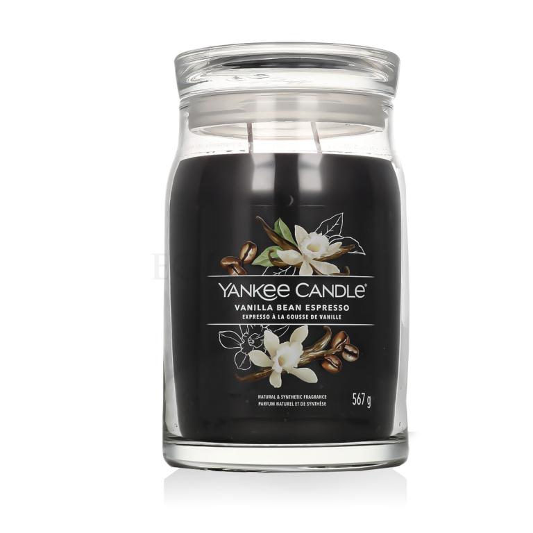 Yankee Candle Signature Vanilla Bean Espresso Świeczka zapachowa 567 g