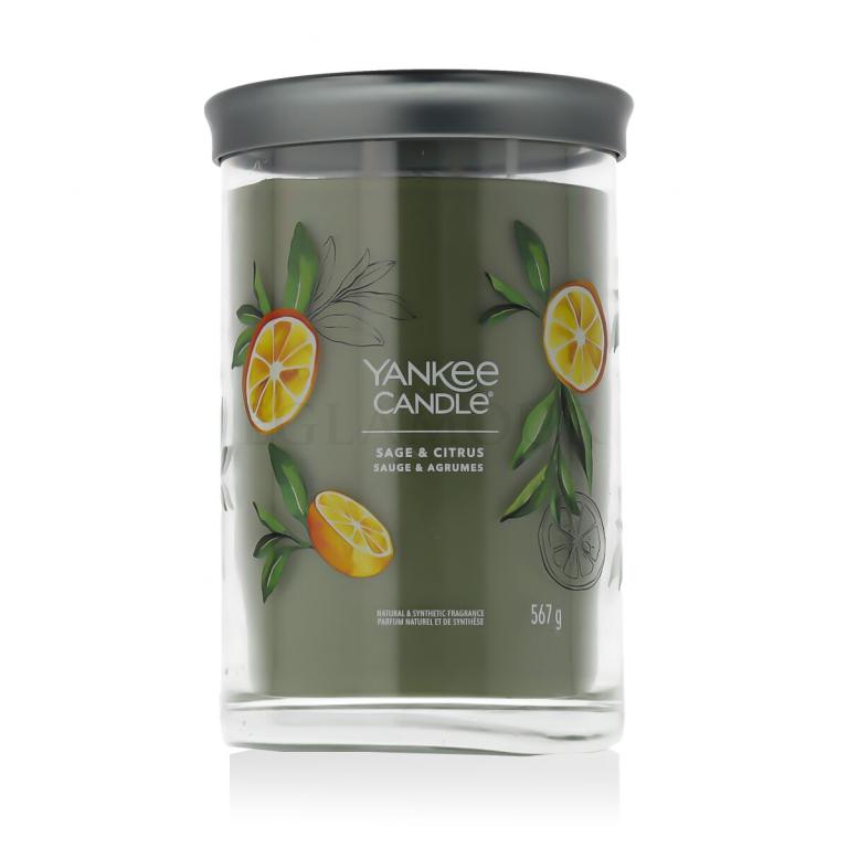 Yankee Candle Signature Sage &amp; Citrus Tumbler Świeczka zapachowa 567 g