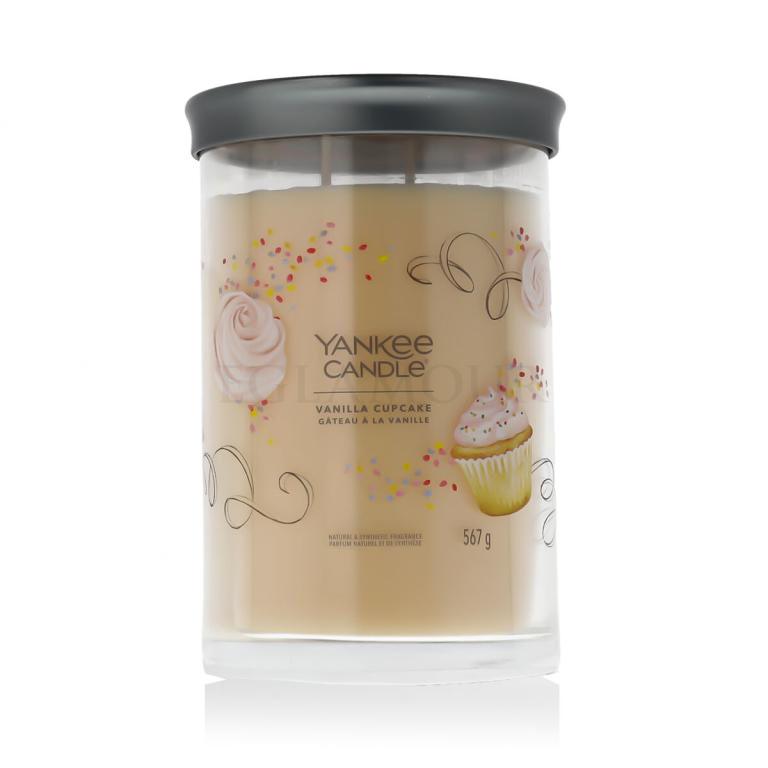 Yankee Candle Signature Vanilla Cupcake Tumbler Świeczka zapachowa 567 g
