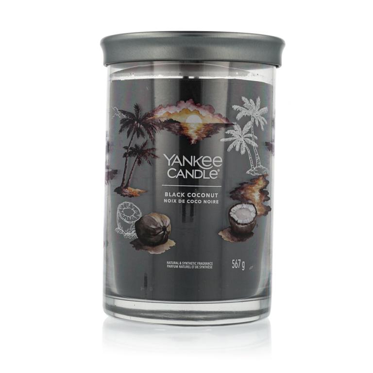 Yankee Candle Signature Black Coconut Tumbler Świeczka zapachowa 567 g